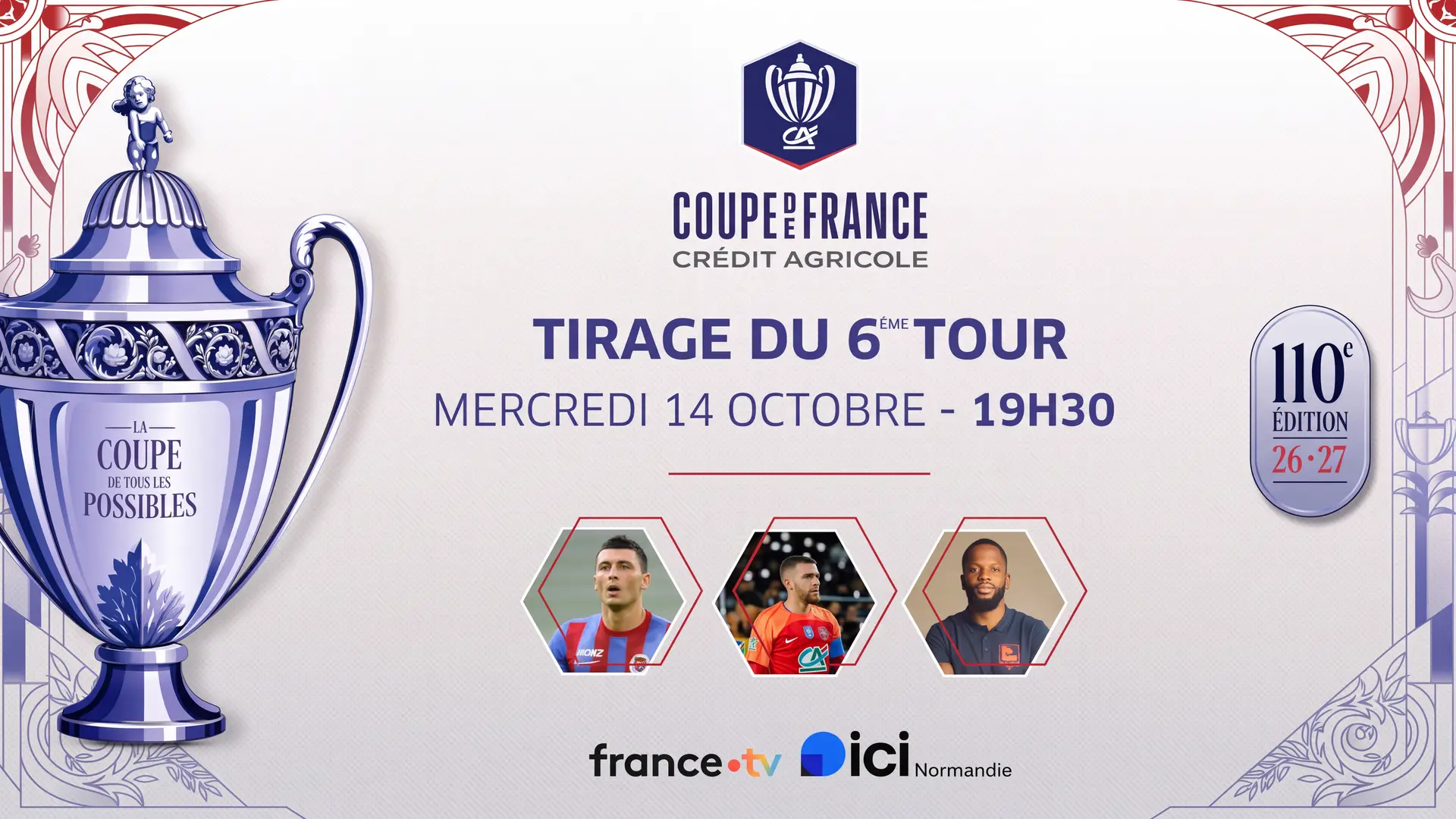 Le tirage du 6ème tour de Coupe de France est imminent !